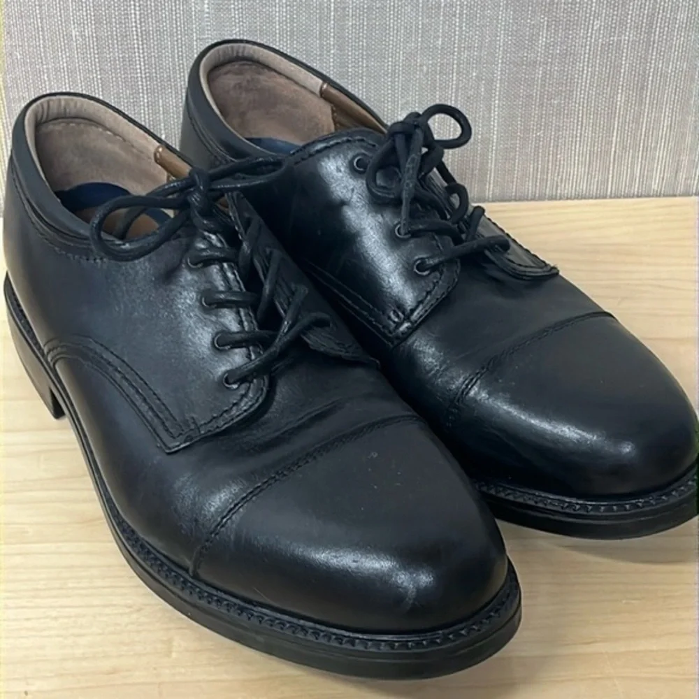 Dockers black leather Gordon oxford‎ men’s size 12 dress shoes